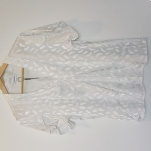NWT Calvin Klein white blouse